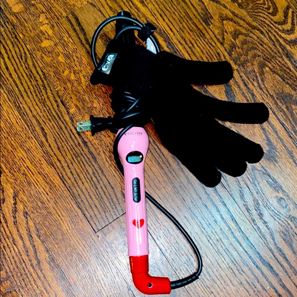 Hair curling wand